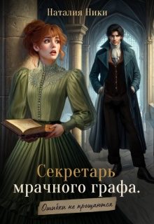 Обложка книги «Секретарь мрачного графа. Ошибки не прощаются»