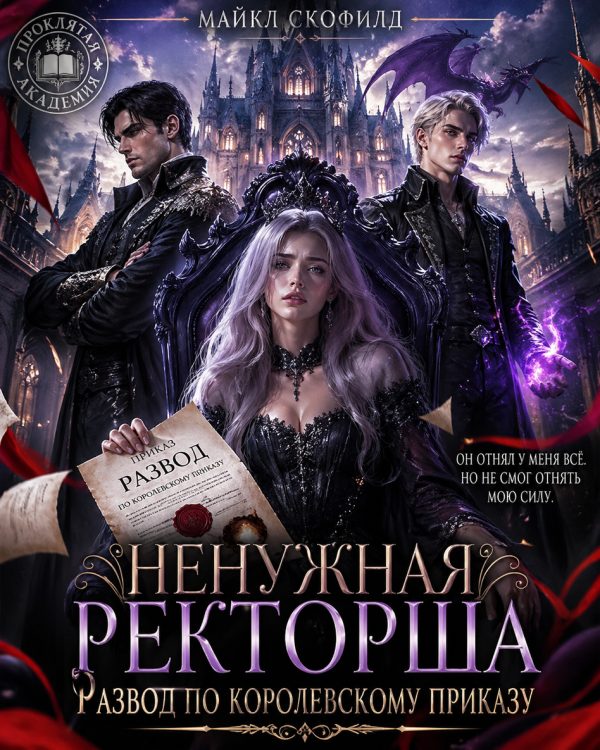 Обложка книги «Ненужная ректорша. Развод по королевскому приказу»
