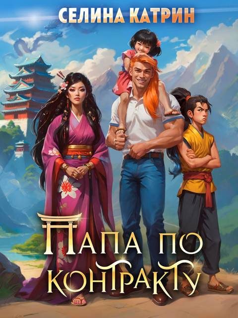 Обложка книги «Папа по контракту, или Дракона нет, но вы держитесь!»