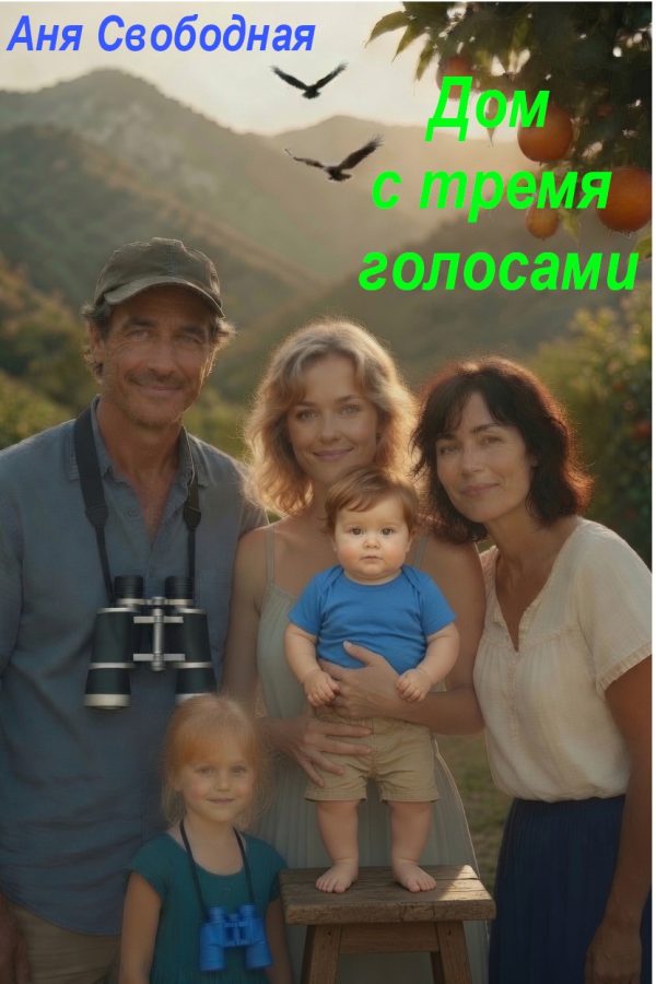 Обложка книги «Дом с тремя голосами»