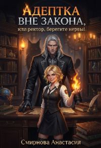 Обложка книги «Адептка вне закона, или Ректор, берегите нервы!»