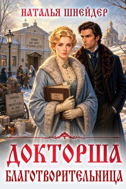 Обложка книги «Благотворительница»