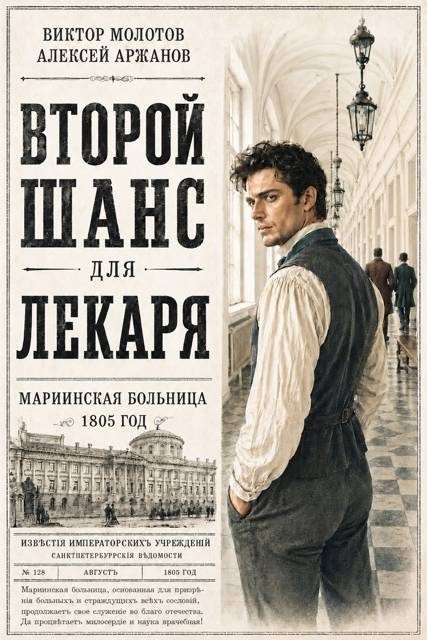 Обложка книги «Второй шанс для Лекаря. Том 1»