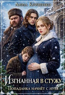 Обложка книги «Изгнанная в стужу. Попаданка начнёт с нуля»