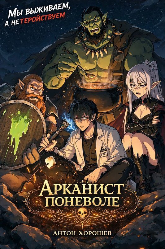 Обложка книги «Арканист поневоле»