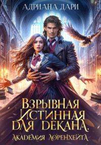 Обложка книги «Взрывная истинная для декана. Академия Лоренхейта»