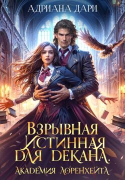 Обложка книги «Взрывная истинная для декана. Академия Лоренхейта»