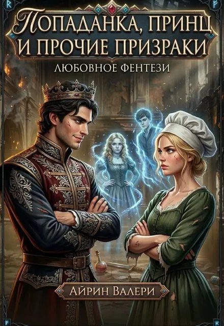 Обложка книги «Попаданка, принц и прочие призраки»