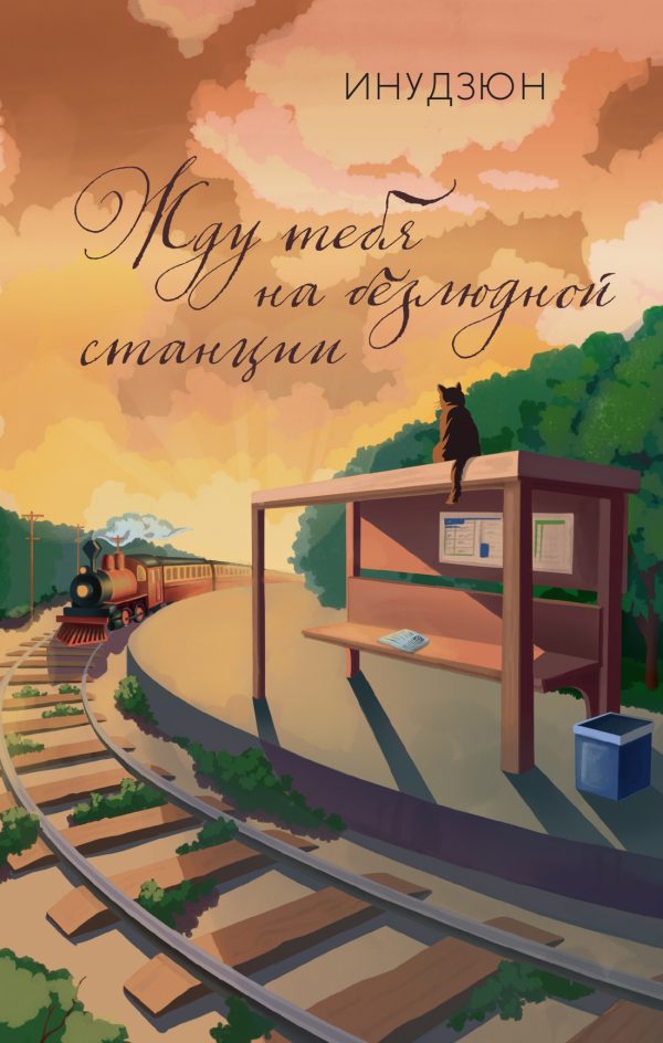 Обложка книги «Жду тебя на безлюдной станции»