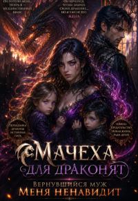 Обложка книги «Мачеха для драконят. Вернувшийся муж меня ненавидит»