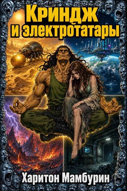 Обложка книги «Криндж и электротатары»