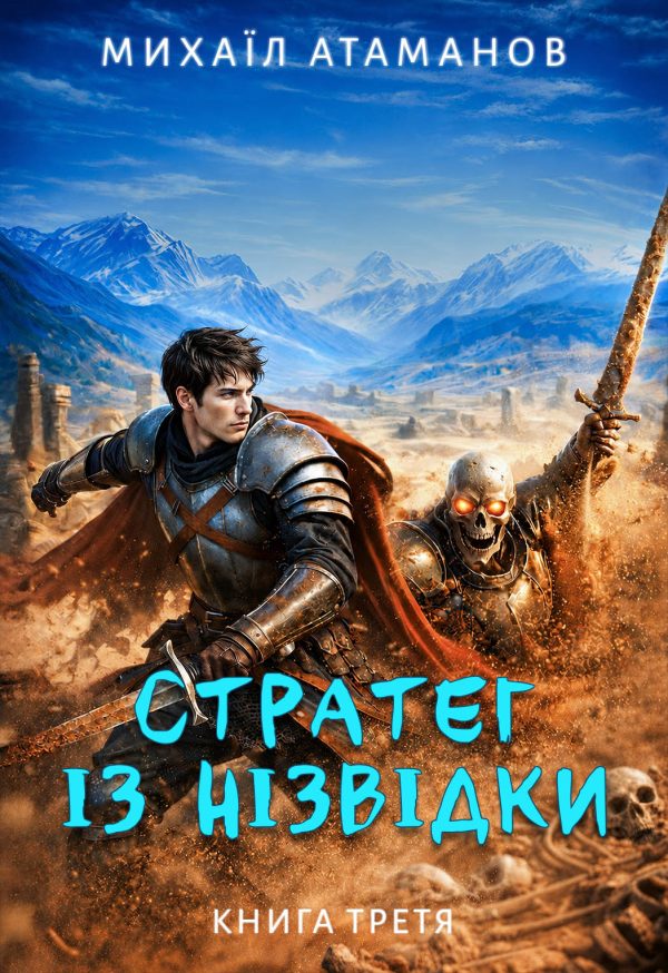 Обложка книги «Стратег із нізвідки. Книга третя»