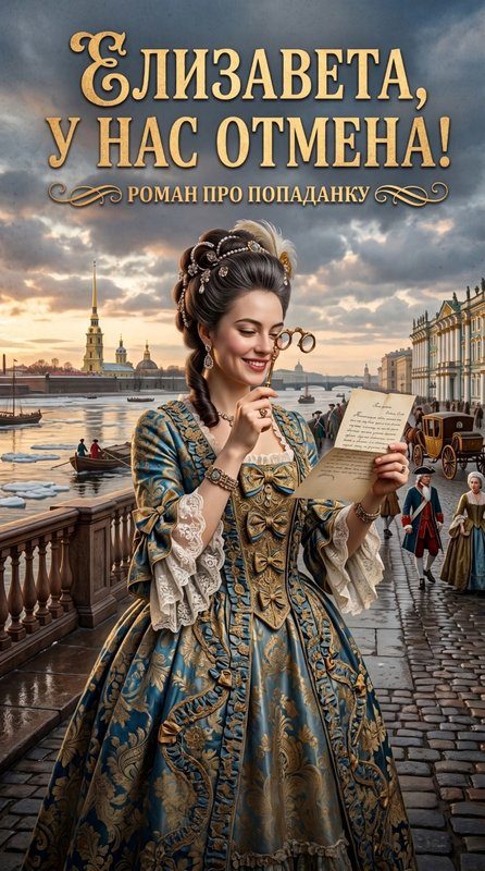 Обложка книги «Елизавета, у нас отмена!»