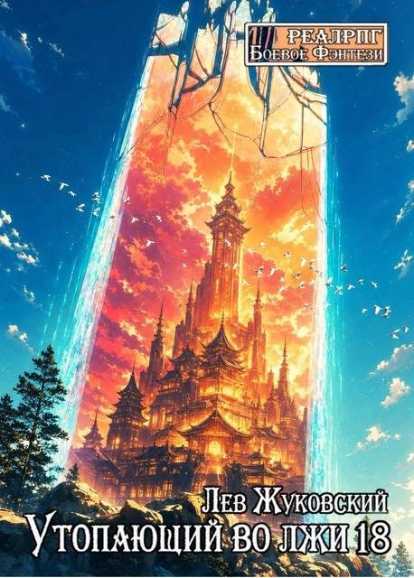 Обложка книги «Утопающий во лжи 18»