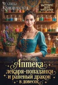 Обложка книги «Аптека лекаря-попаданки и раненый дракон в довесок»