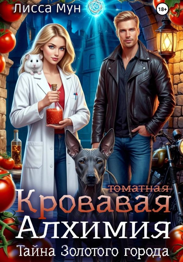 Обложка книги «Кровавая алхимия: тайна Золотого города»