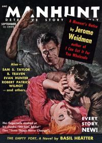 Обложка книги «Manhunt. Volume 2, Number 7, September 1954»