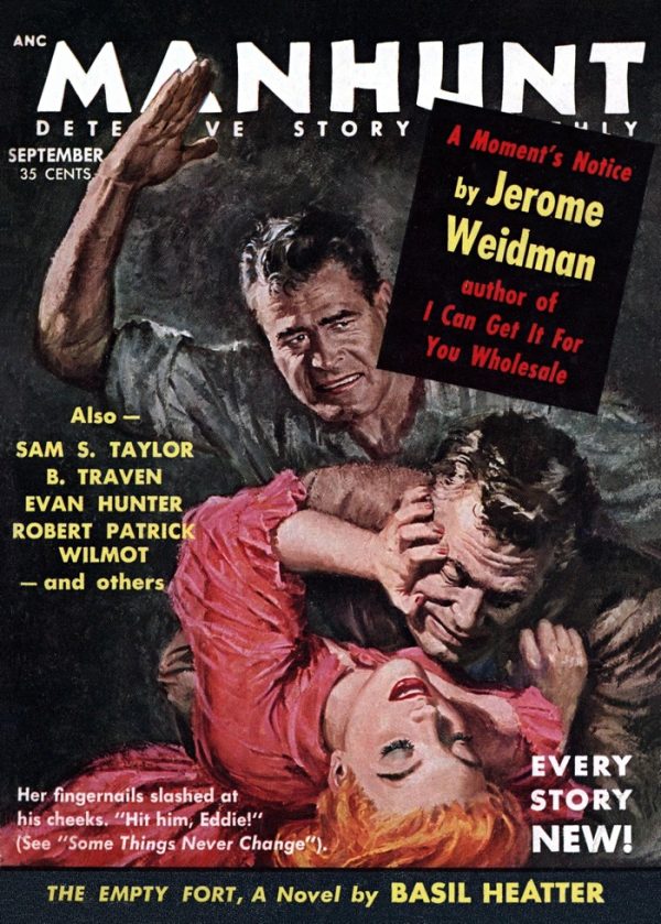 Обложка книги «Manhunt. Volume 2, Number 7, September 1954»