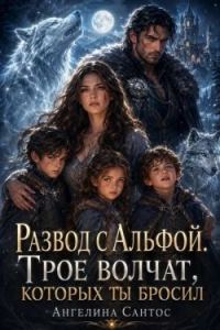 Обложка книги «Развод с Альфой. Трое волчат, которых ты бросил»
