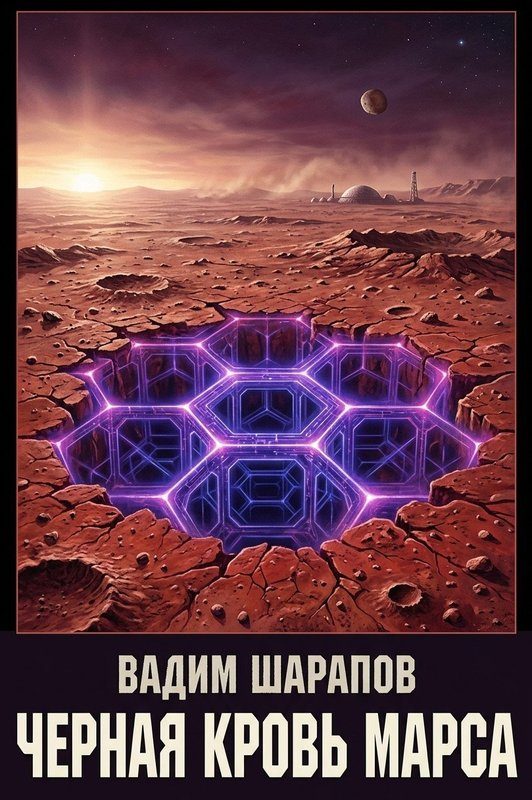 Обложка книги «Черная кровь Марса»