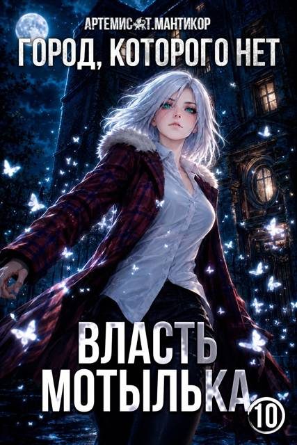 Обложка книги «Город, которого нет 10: Власть Мотылька»