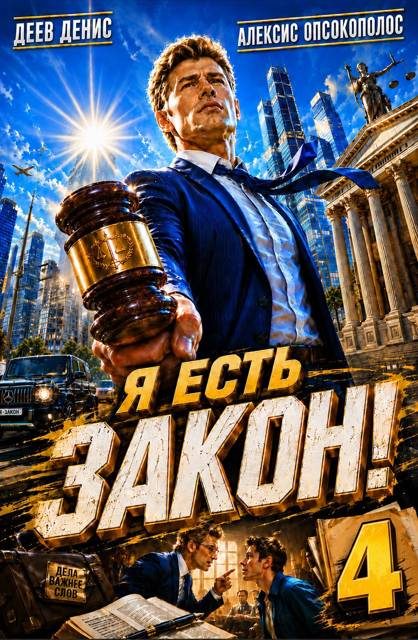 Обложка книги «Я есть Закон! Том 4»