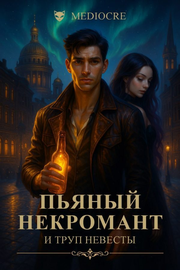 Обложка книги «Пьяный некромант и труп невесты»