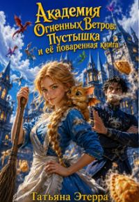 Обложка книги «Академия Огненных Ветров: Пустышка и её поваренная книга»