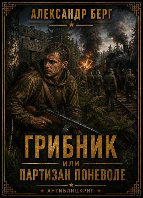 Обложка книги «Грибник или партизан поневоле»