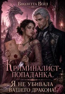 Обложка книги «Криминалист-попаданка. Я не убивала вашего дракона!»