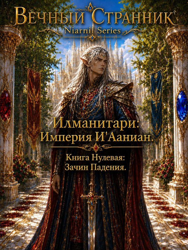 Обложка книги «Илманитари: Империя И'Ааниан: Книга Нулевая: Зачин Падения»