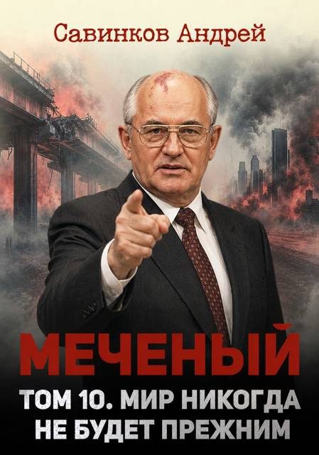 Обложка книги «Меченый. Том 10. Мир никогда не будет прежним»