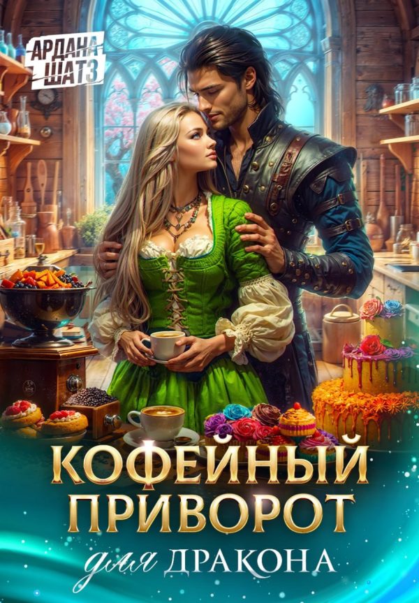 Обложка книги «Кофейный приворот для дракона»