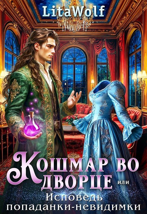 Обложка книги «Кошмар во дворце, или Исповедь попаданки-невидимки»
