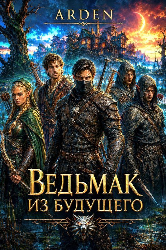 Обложка книги «Ведьмак из будущего»