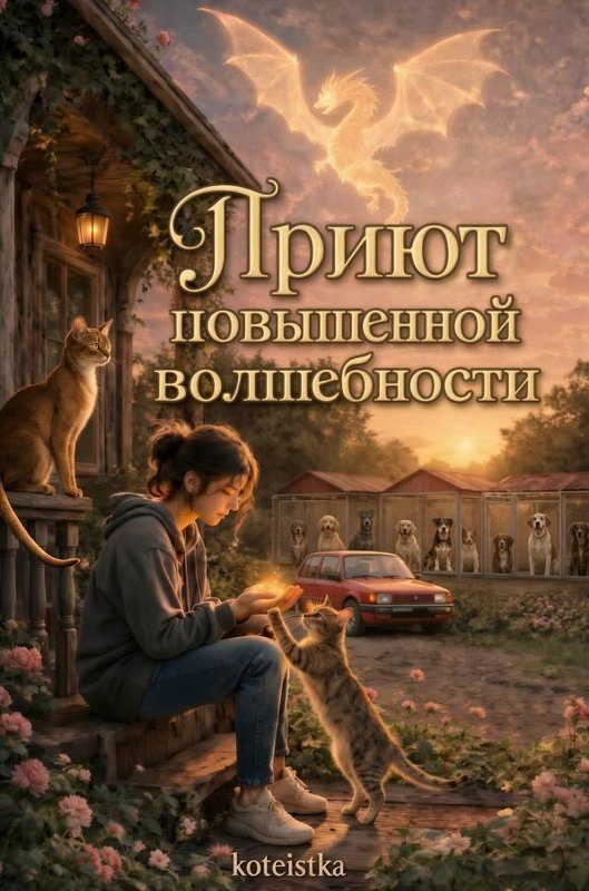 Обложка книги «Приют повышенной волшебности»