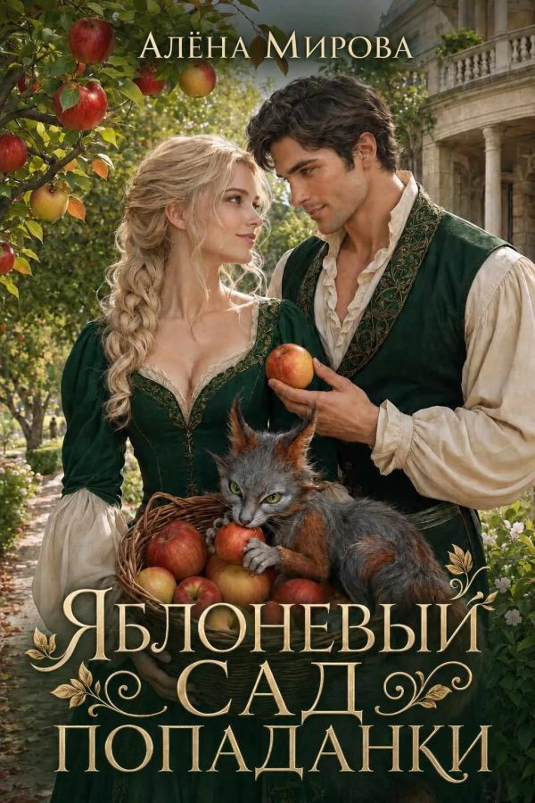Обложка книги «Яблоневый сад попаданки»