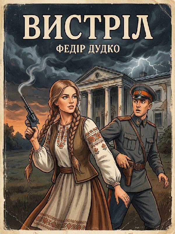 Обложка книги «Вистріл»