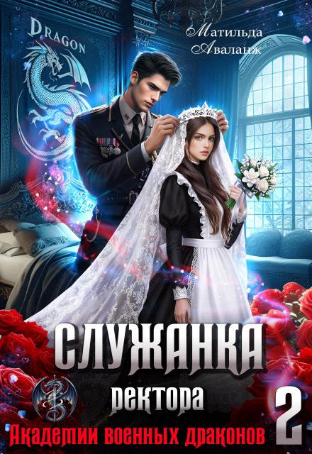 Обложка книги «Служанка ректора Академии военных драконов 2»