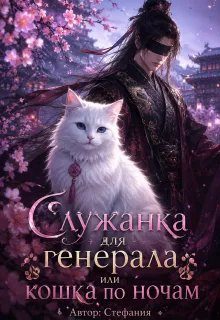 Обложка книги «Служанка для генерала или Кошка по ночам»