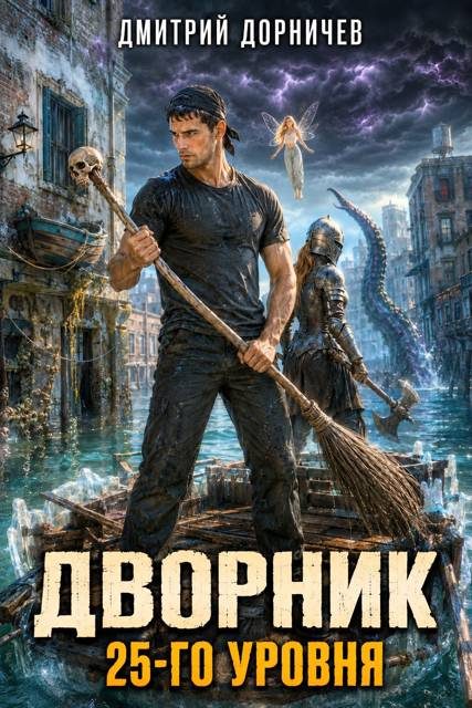 Обложка книги «Дворник 25-го уровня. Том 10»