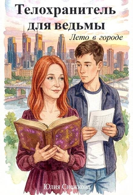 Обложка книги «Телохранитель для ведьмы. Лето в городе»