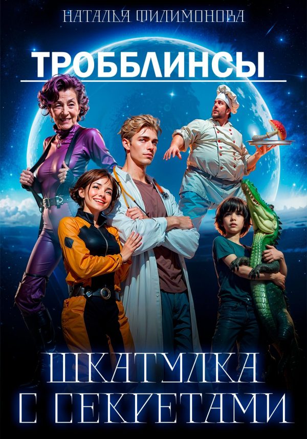 Обложка книги «Тробблинсы. Шкатулка с секретами»