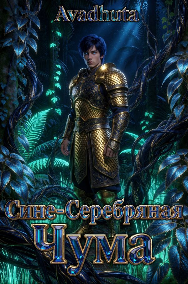 Обложка книги «Сине-Серебряная Чума»