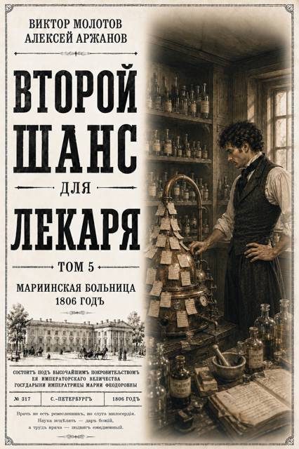 Обложка книги «Второй шанс для Лекаря. Том 5»