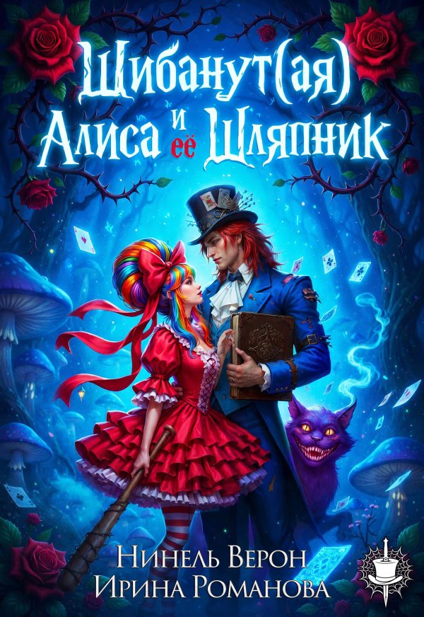 Обложка книги «Шибанут (ая) Алиса и ее любимый Шляпник»