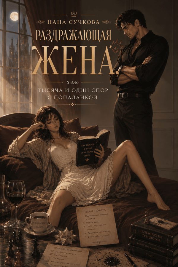 Обложка книги «Раздражающая жена, или тысяча и один спор с попаданкой»