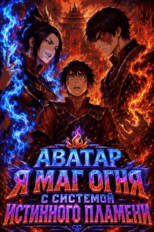 Обложка книги «Аватар. Я маг огня с Системой Истинного Пламени. Том 1»
