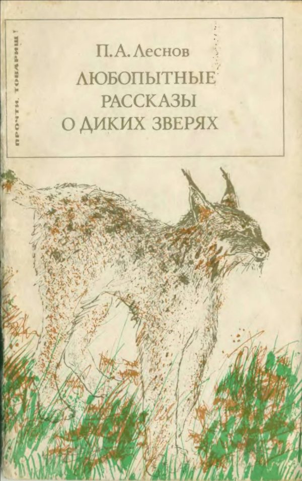 Обложка книги «Любопытные рассказы о диких зверях»