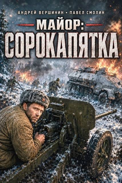 Обложка книги «Майор: сорокапятка 1»